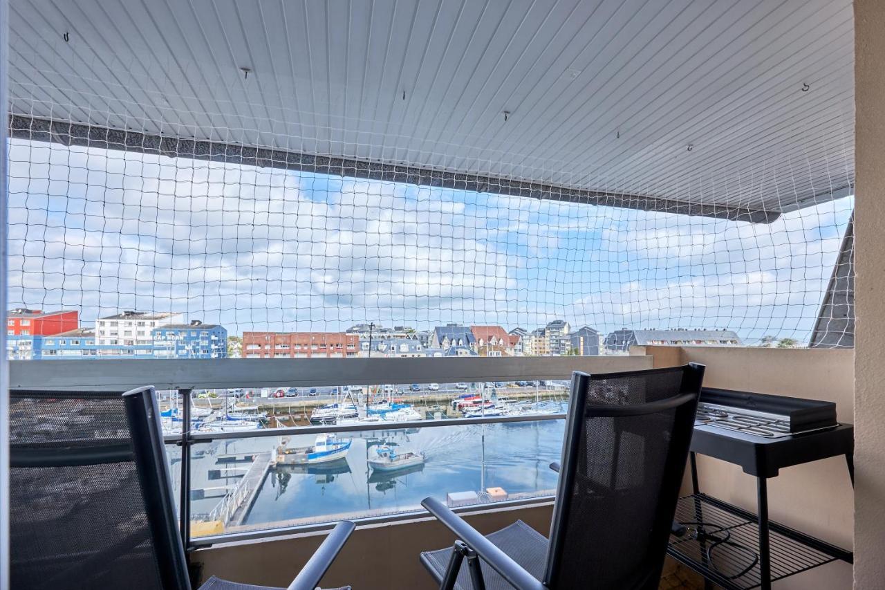 Le Tikahupo - Charmant Appt Vue Sur Le Port Courseulles-sur-Mer Eksteriør bilde
