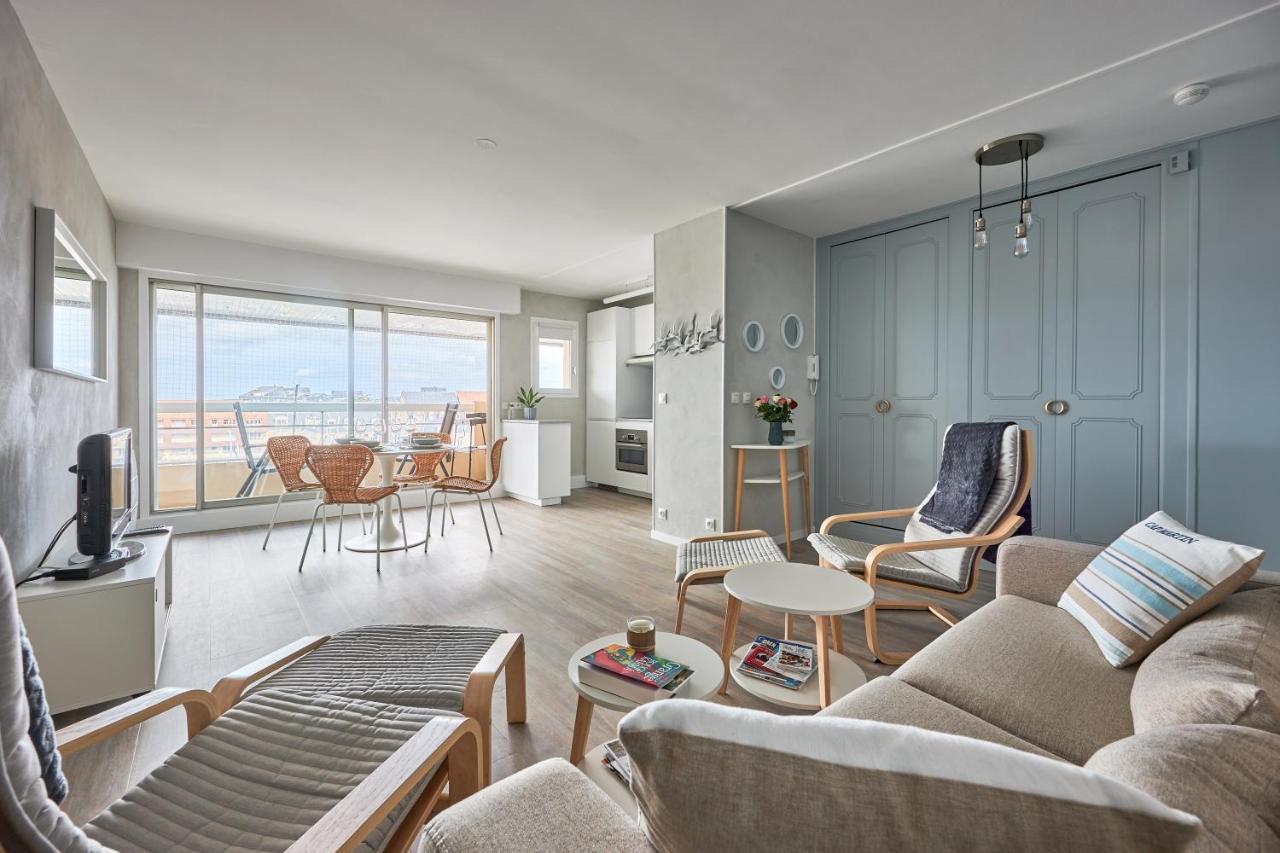 Le Tikahupo - Charmant Appt Vue Sur Le Port Courseulles-sur-Mer Eksteriør bilde